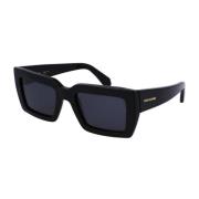 Geometrische zonnebril Sf1108S Salvatore Ferragamo , Black , Unisex