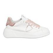 Tempel Sneakers met vetersluiting Philippe Model , White , Dames