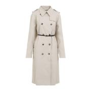 Eggshell Trenchcoat Givenchy , Beige , Dames