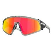 Sportieve Wraparound Zonnebril Prizm® Ruby Oakley , Gray , Unisex