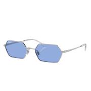 Geometrische Festival Zonnebril Yevi Rb3728 Ray-Ban , Gray , Dames