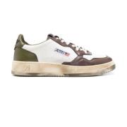 MultiColour Sneakers met Distressed Finish Autry , Multicolor , Heren