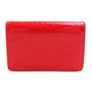 Pre-owned Leather wallets Balenciaga Vintage , Red , Unisex