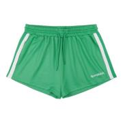 Geborduurde Roller Shorts Sporty & Rich , Green , Dames