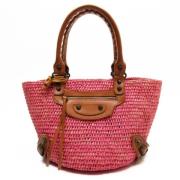 Pre-owned Fabric handbags Balenciaga Vintage , Pink , Dames