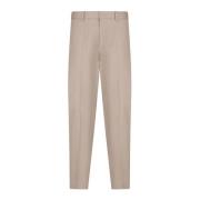 Chino Broek Rits Sluiting Slim Fit Emporio Armani , Beige , Heren