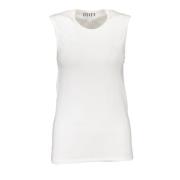 Witte Katoenen Tanktop met Logo Bikkembergs , White , Heren