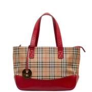 Pre-owned Fabric handbags Burberry Vintage , Multicolor , Dames