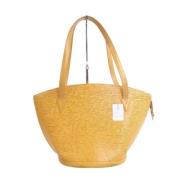 Pre-owned Fabric louis-vuitton-bags Louis Vuitton Vintage , Yellow , D...