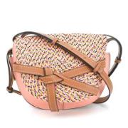 Pre-owned Fabric shoulder-bags Loewe Pre-owned , Beige , Dames