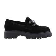 Jeep Mocassin Schoenen E mia , Black , Dames