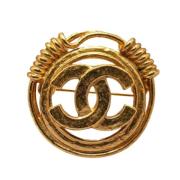 Pre-owned Metal chanel-jewelry Chanel Vintage , Yellow , Dames