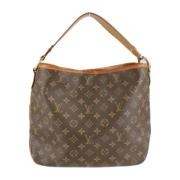 Pre-owned Canvas shoulder-bags Louis Vuitton Vintage , Brown , Dames