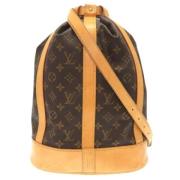 Pre-owned Canvas shoulder-bags Louis Vuitton Vintage , Brown , Dames