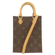 Pre-owned Fabric louis-vuitton-bags Louis Vuitton Vintage , Brown , Da...