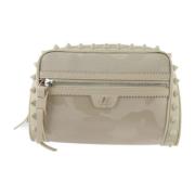 Pre-owned Canvas shoulder-bags Christian Louboutin Pre-owned , Beige ,...