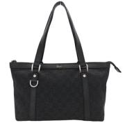 Pre-owned Leather gucci-bags Gucci Vintage , Black , Dames