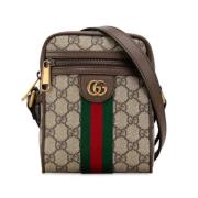 Pre-owned Fabric gucci-bags Gucci Vintage , Beige , Dames