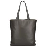 Pre-owned Leather totes Yves Saint Laurent Vintage , Black , Dames