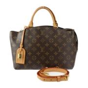 Pre-owned Fabric louis-vuitton-bags Louis Vuitton Vintage , Brown , Da...