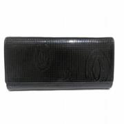 Pre-owned Fabric wallets Cartier Vintage , Black , Dames