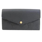 Pre-owned Fabric wallets Louis Vuitton Vintage , Black , Dames