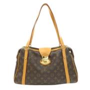 Pre-owned Fabric louis-vuitton-bags Louis Vuitton Vintage , Brown , Da...