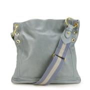 Pre-owned Leather shoulder-bags Bally Pre-owned , Blue , Dames