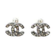 Pre-owned Metal chanel-jewelry Chanel Vintage , Gray , Dames