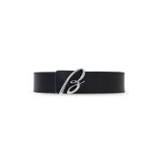 Dubbelzijdige riem Brioni , Black , Heren