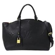 Pre-owned Fabric louis-vuitton-bags Louis Vuitton Vintage , Black , Da...