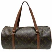 Pre-owned Fabric louis-vuitton-bags Louis Vuitton Vintage , Brown , Da...