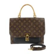 Pre-owned Fabric louis-vuitton-bags Louis Vuitton Vintage , Brown , Da...