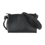 Pre-owned Canvas shoulder-bags Louis Vuitton Vintage , Black , Dames