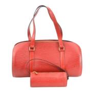 Pre-owned Fabric louis-vuitton-bags Louis Vuitton Vintage , Orange , D...