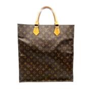 Pre-owned Fabric louis-vuitton-bags Louis Vuitton Vintage , Brown , Da...