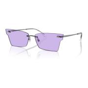 Klassieke Metalen Zonnebril Ray-Ban , Purple , Heren