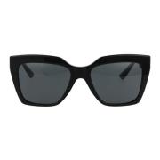 Stijlvolle zonnebril met model 0Ve4418 Versace , Black , Dames