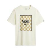 Klassieke Print Box Korte Mouw T-shirt Vans , White , Heren