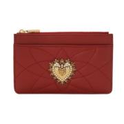 Stijlvolle Kaarthouder Devotion Dolce & Gabbana , Red , Dames