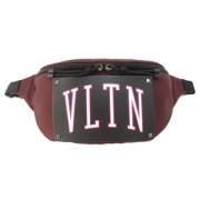 Pre-owned Fabric crossbody-bags Valentino Vintage , Red , Dames