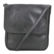 Pre-owned Fabric shoulder-bags Loewe Pre-owned , Black , Dames