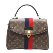 Pre-owned Canvas shoulder-bags Louis Vuitton Vintage , Brown , Dames