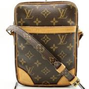 Pre-owned Canvas shoulder-bags Louis Vuitton Vintage , Brown , Unisex