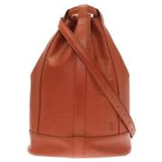 Pre-owned Leather shoulder-bags Louis Vuitton Vintage , Brown , Dames