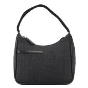 Pre-owned Canvas handbags Prada Vintage , Gray , Dames