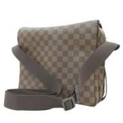 Pre-owned Fabric shoulder-bags Louis Vuitton Vintage , Brown , Dames