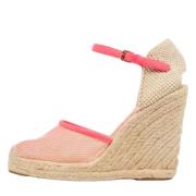 Pre-owned Canvas sandals Stella McCartney Pre-owned , Pink , Dames