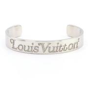 Pre-owned Metal bracelets Louis Vuitton Vintage , Gray , Dames