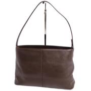 Pre-owned Fabric handbags Burberry Vintage , Brown , Dames